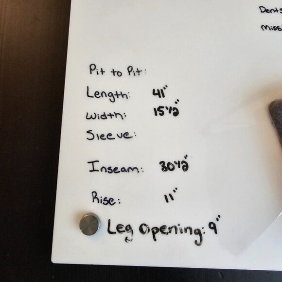 Vintage Levis 966 Jeans Womens 10M 31x30 Wide-Leg Light Baggy Red Tab 90s Y2K - Picture 6 of 14